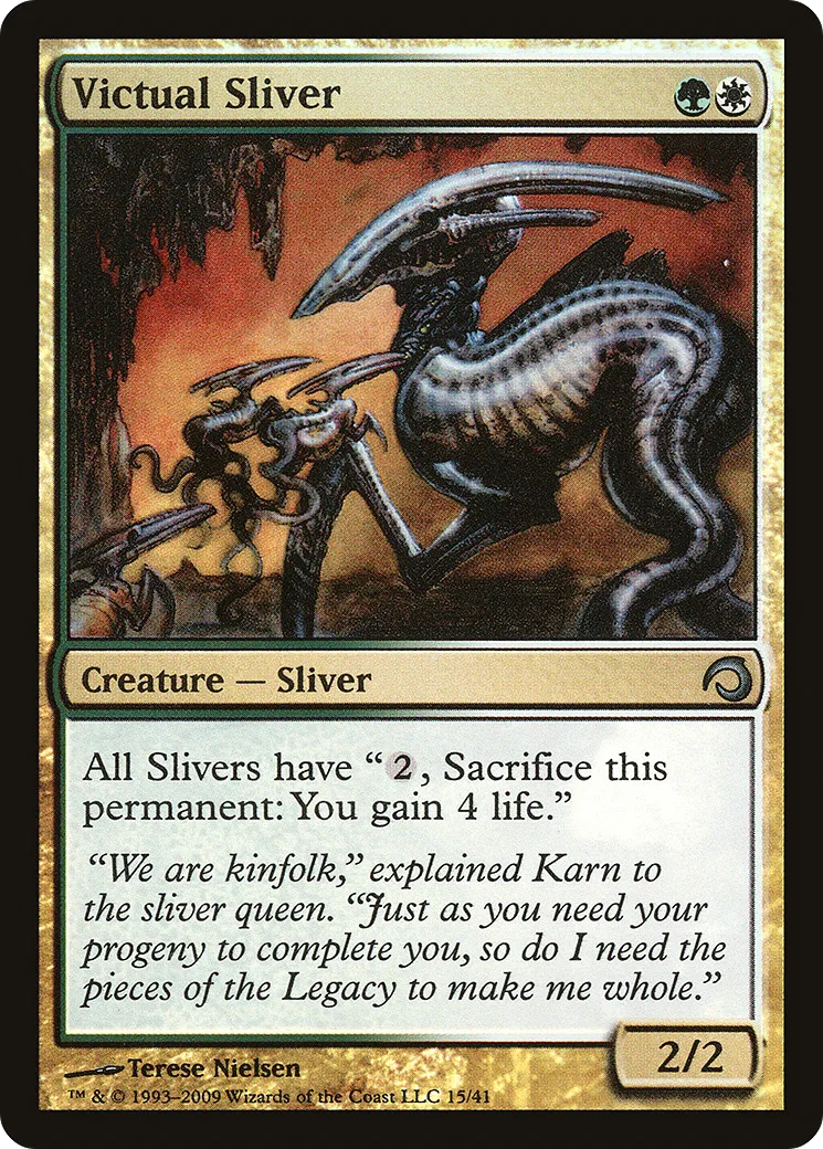 Victual Sliver — Premium Deck Series: Slivers — Magic: The Gathering