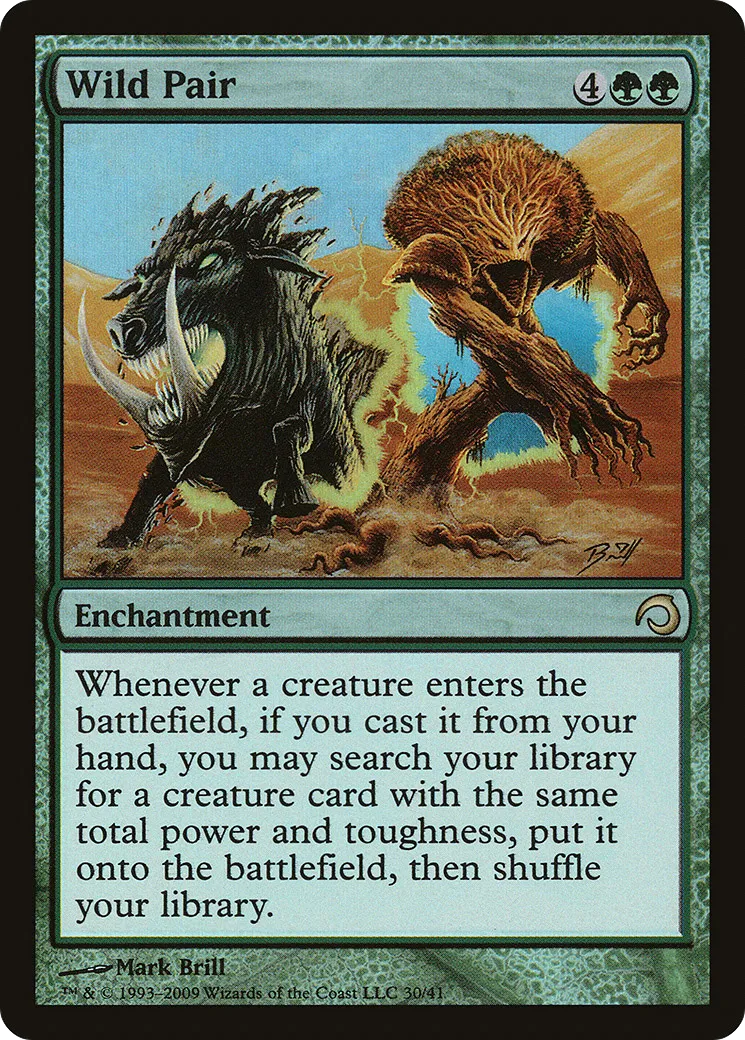 Paire sauvage — Premium Deck Series: Slivers — Magic: The Gathering