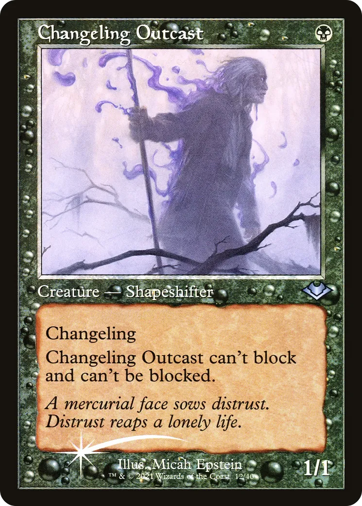 Changeling Outcast — Modern Horizons 1 Timeshifts — Magic: The Gathering