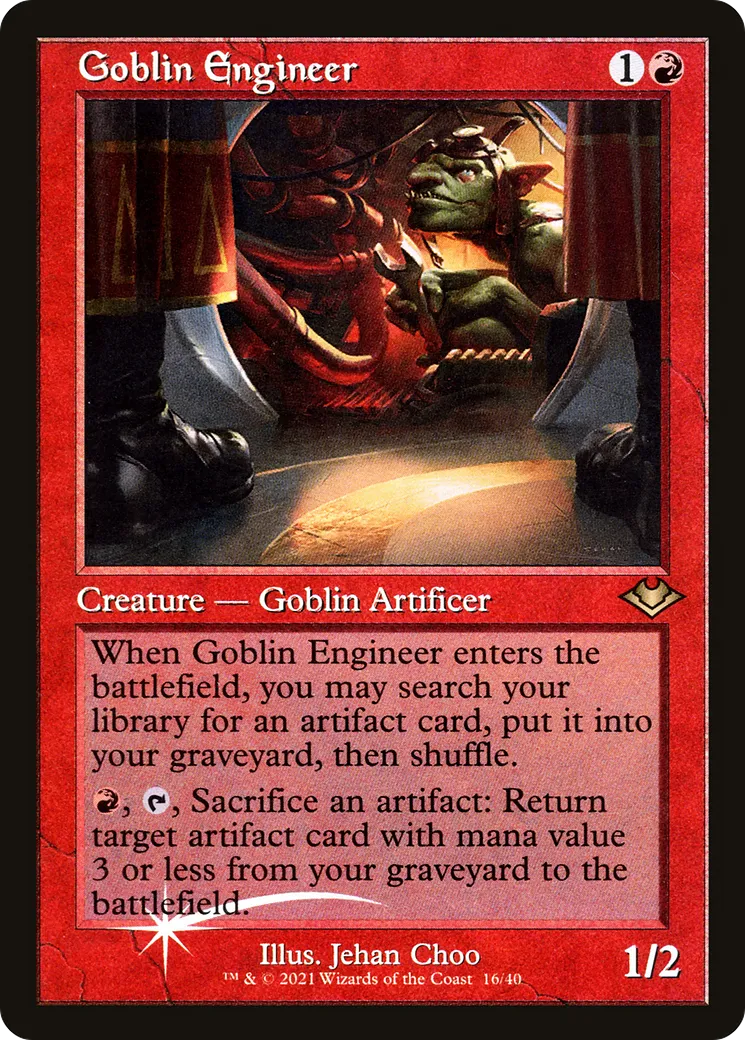 Goblin Engineer — Modern Horizons 1 Timeshifts — Magic: The Gathering