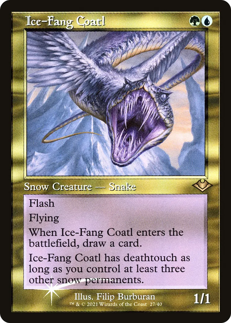 Coatl aux crocs de glace — Modern Horizons 1 Timeshifts — Magic: The Gathering