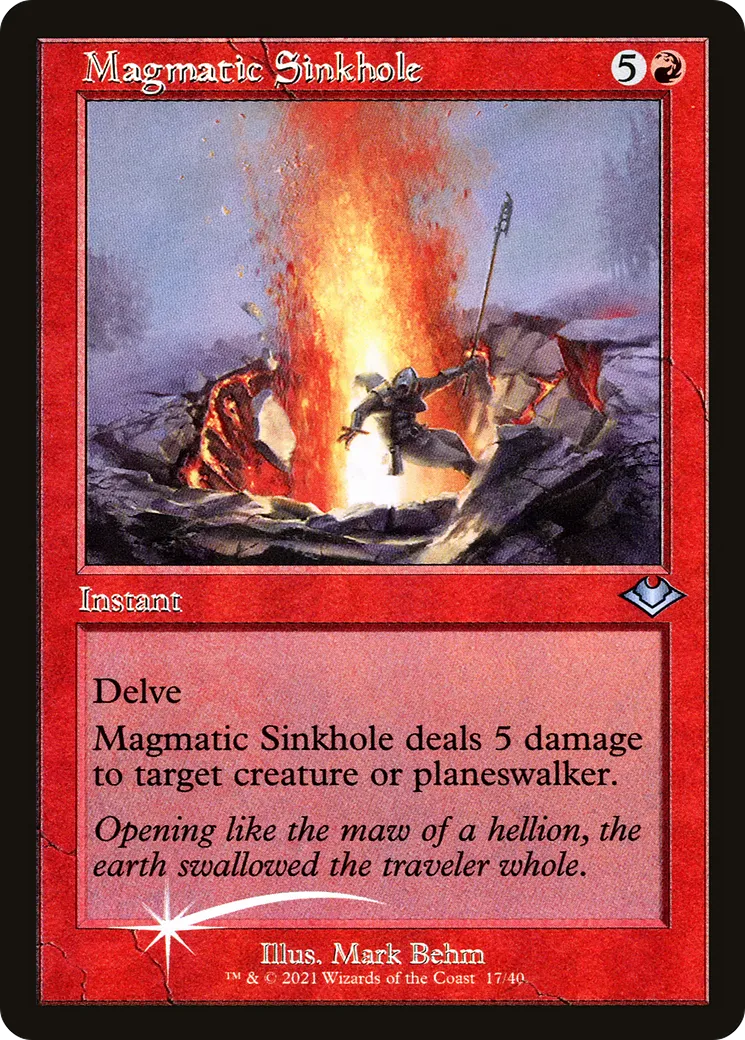 Doline magmatique — Modern Horizons 1 Timeshifts — Magic: The Gathering