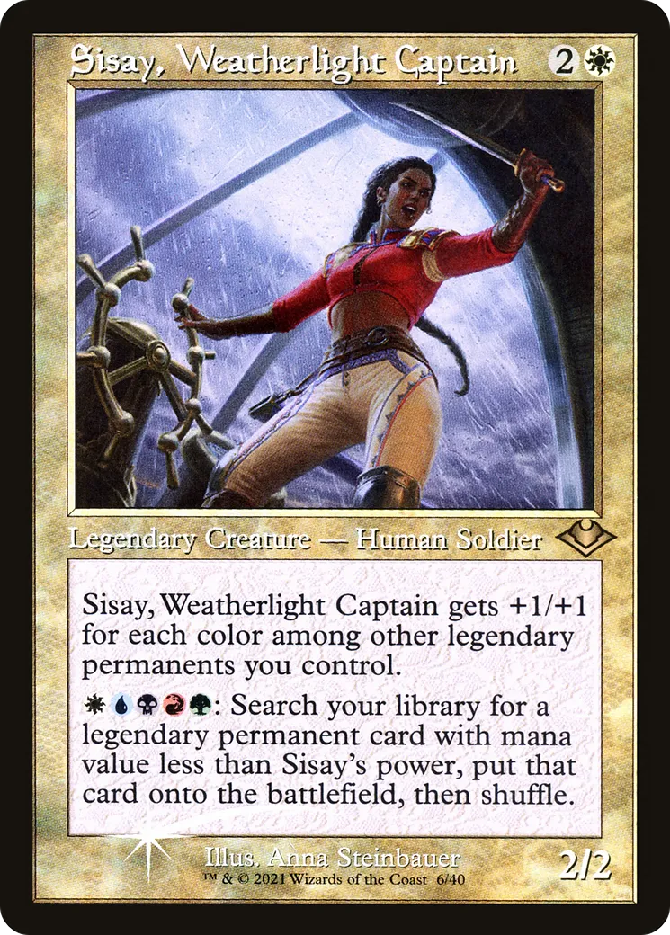 Sisay, Weatherlight Captain — Modern Horizons 1 Timeshifts — Magic: The Gathering
