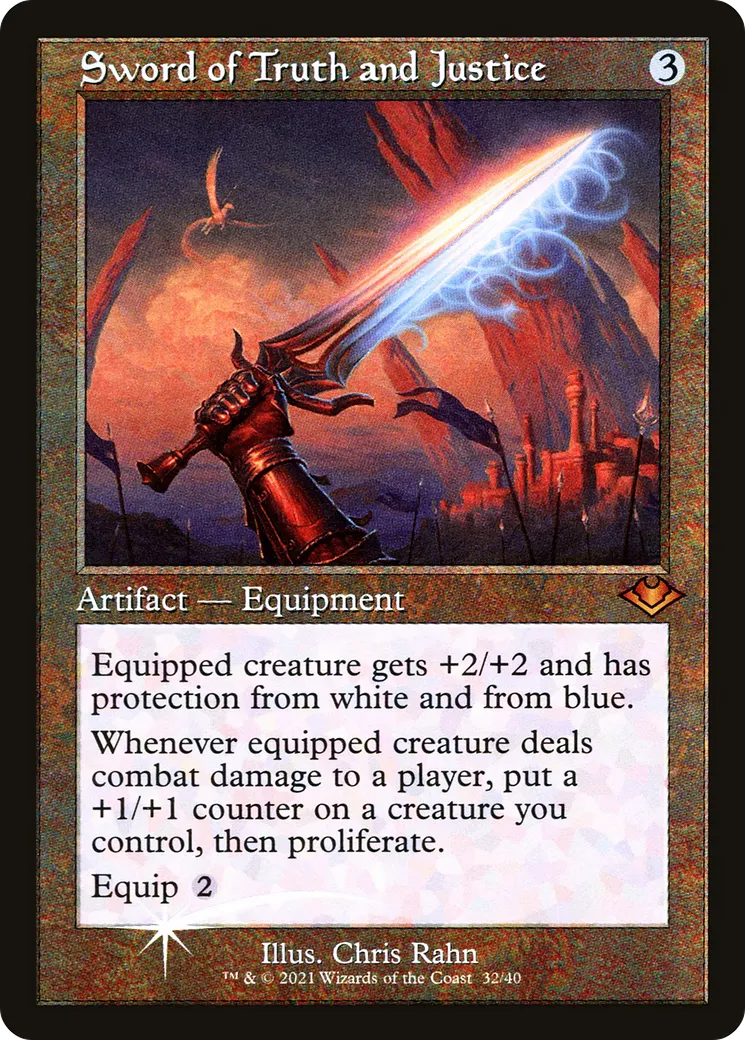 Épée de Vérité et de Justice — Modern Horizons 1 Timeshifts — Magic: The Gathering