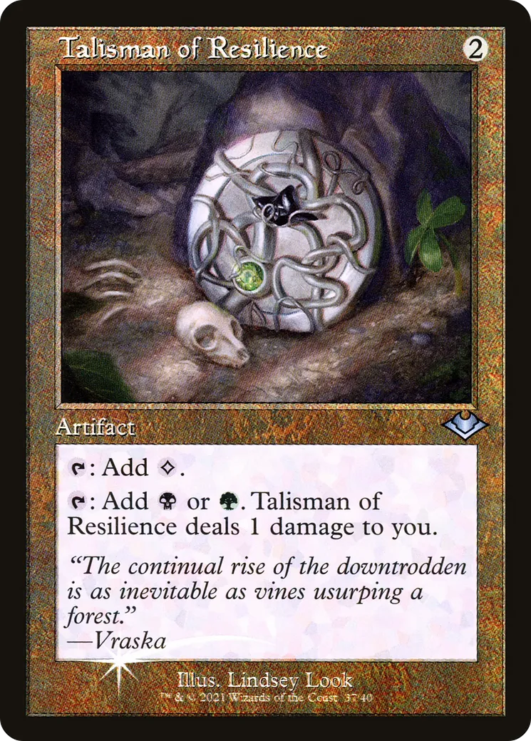 Talisman de résistance from Modern Horizons 1 Timeshifts - Magic: The Gathering