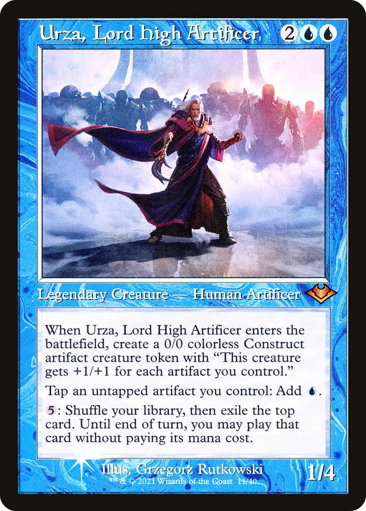 Urza, Lord High Artificer — Modern Horizons 1 Timeshifts — Magic: The Gathering