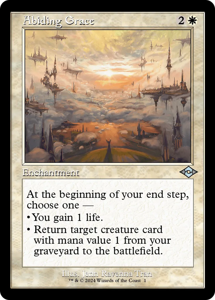Abiding Grace — Modern Horizons 2 Timeshifts — Magic: The Gathering