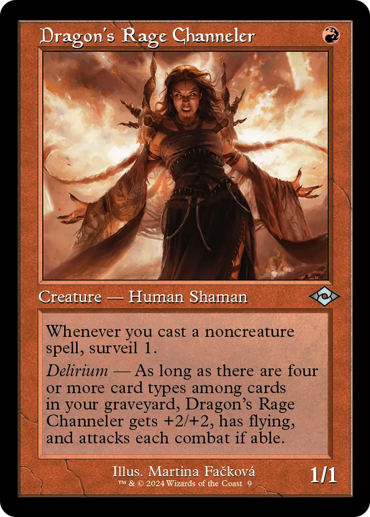 Canaliseuse de la rage du dragon — Modern Horizons 2 Timeshifts — Magic: The Gathering