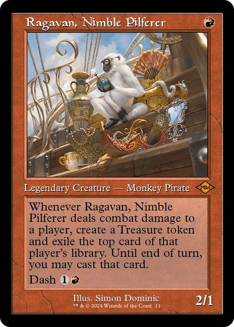 Ragavan, Nimble Pilferer — Modern Horizons 2 Timeshifts — Magic: The Gathering