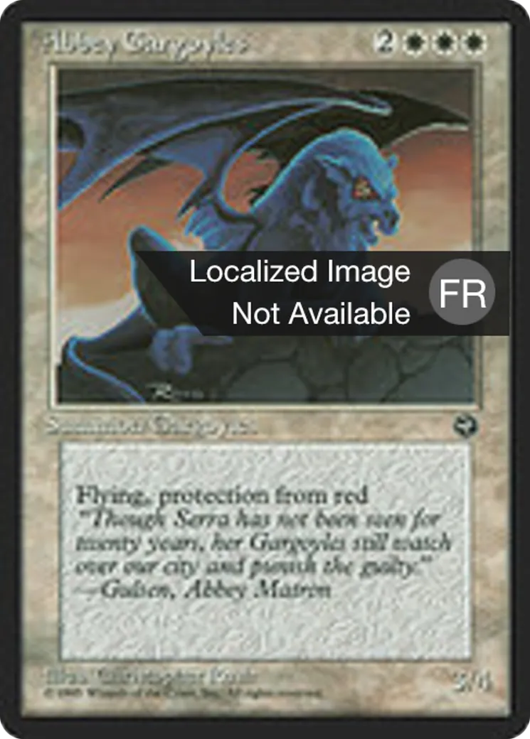 Gargouilles de l'abbaye — Homelands — Magic: The Gathering
