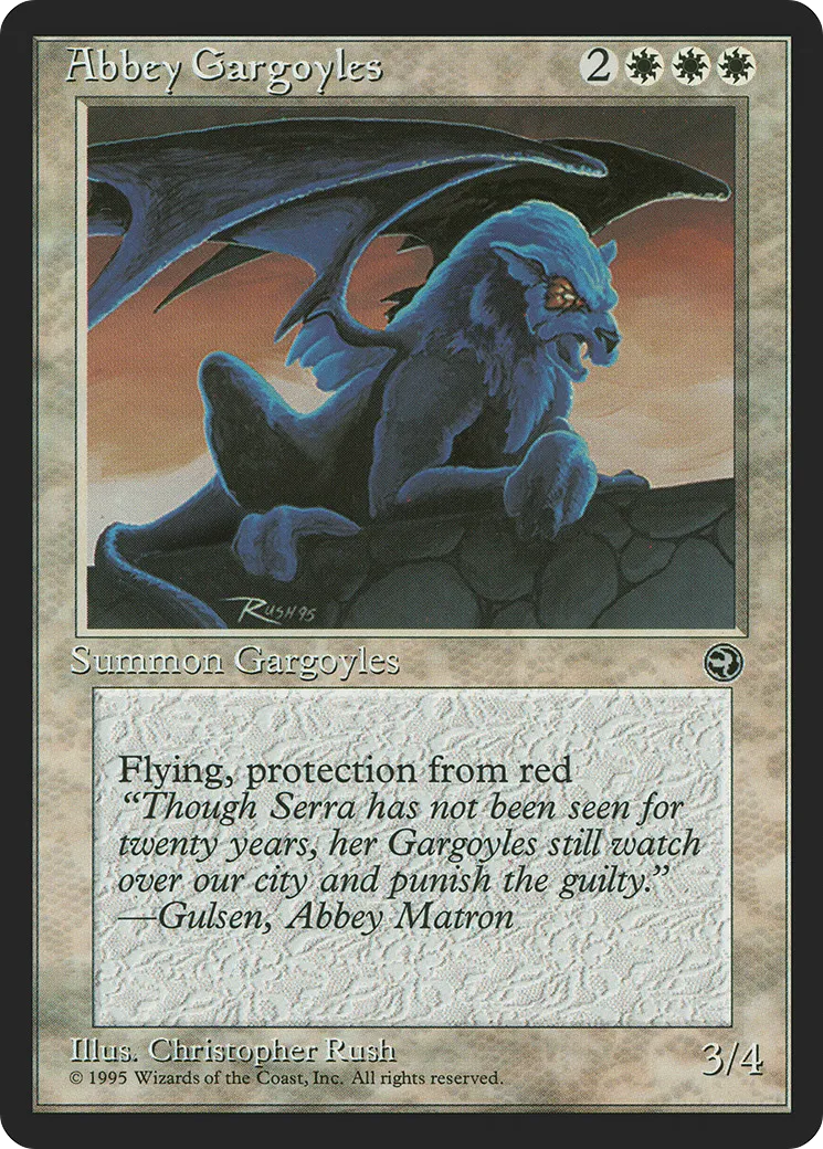 Abbey Gargoyles — Homelands — Magic: The Gathering