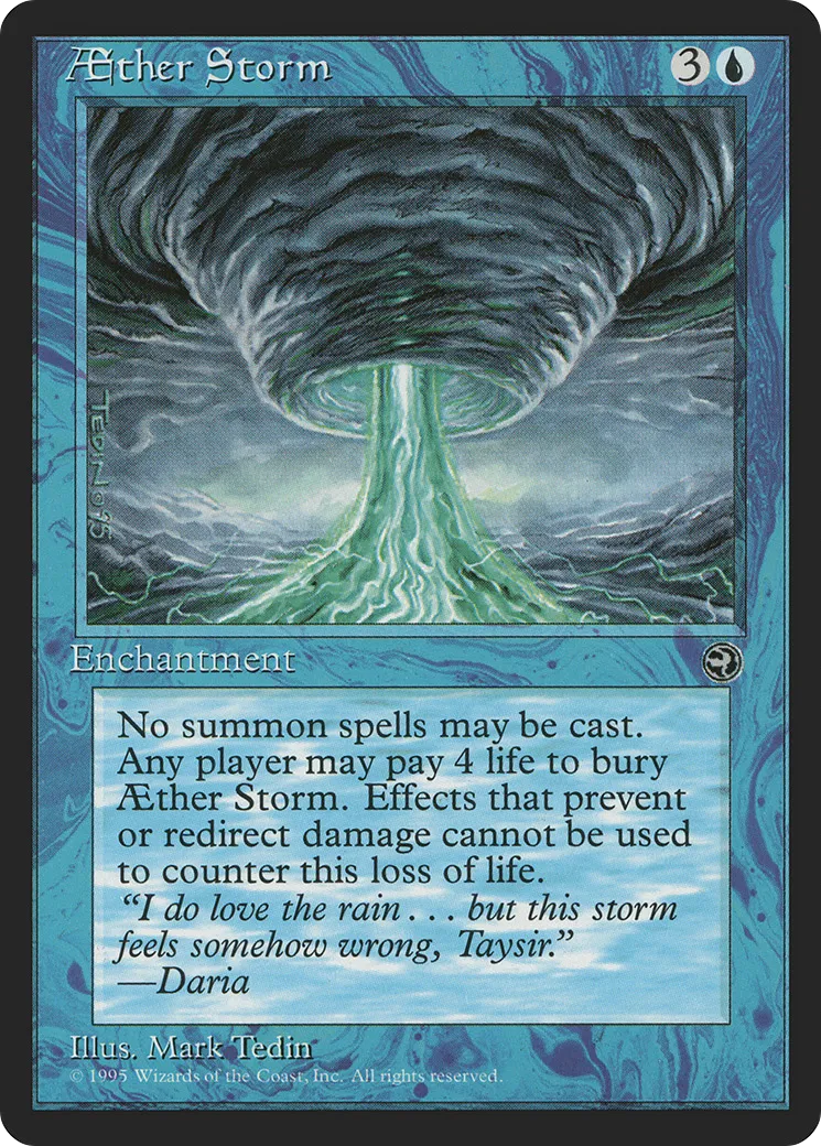 Aether Storm — Homelands — Magic: The Gathering