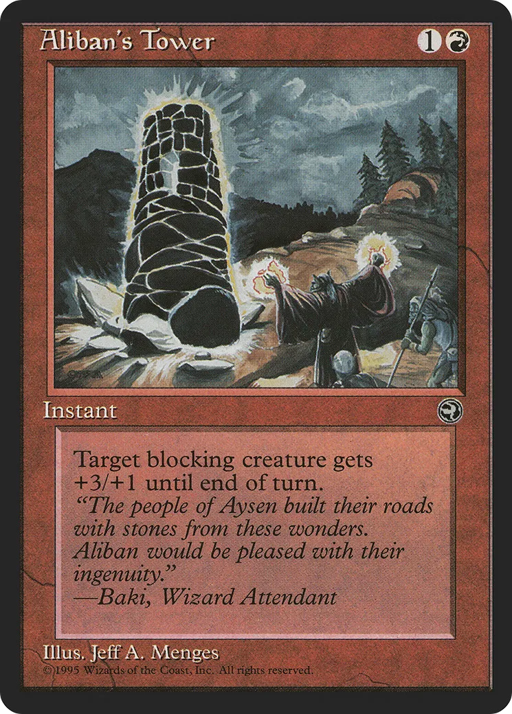Aliban's Tower — Homelands — Magic: The Gathering