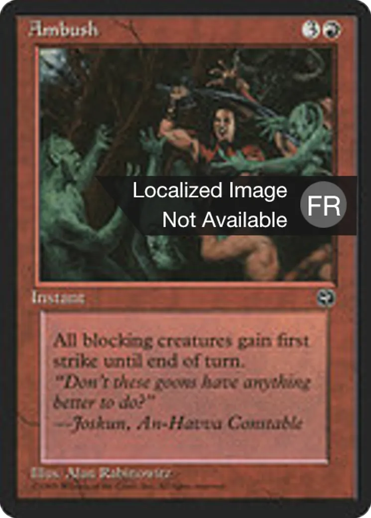 Embuscade — Homelands — Magic: The Gathering