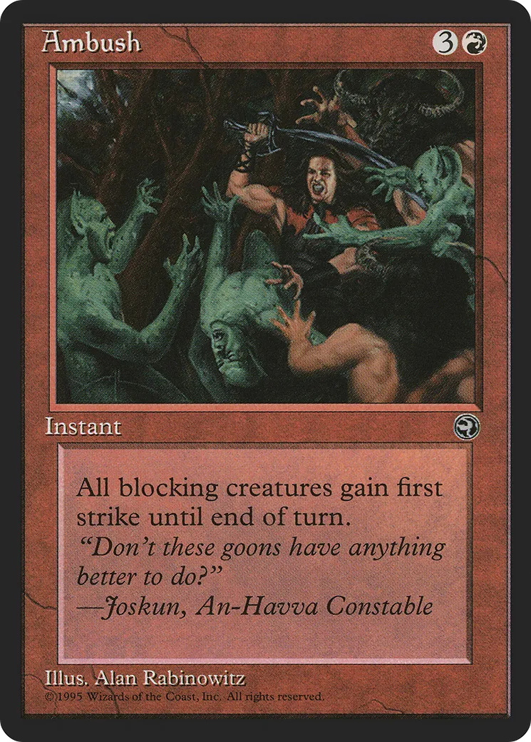 Embuscade — Homelands — Magic: The Gathering