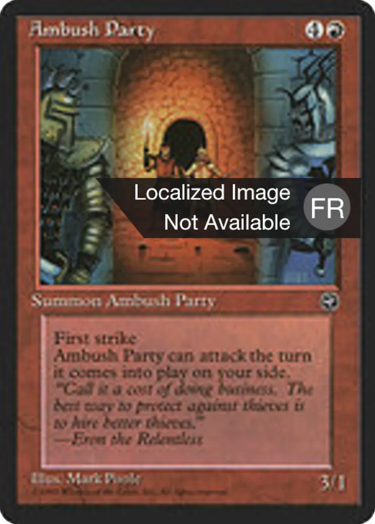Escarmoucheurs — Homelands — Magic: The Gathering