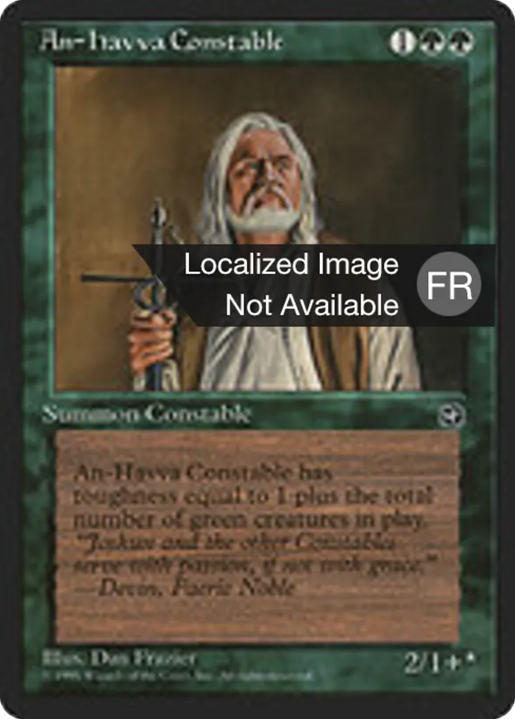 Sergent d'An-havva — Homelands — Magic: The Gathering