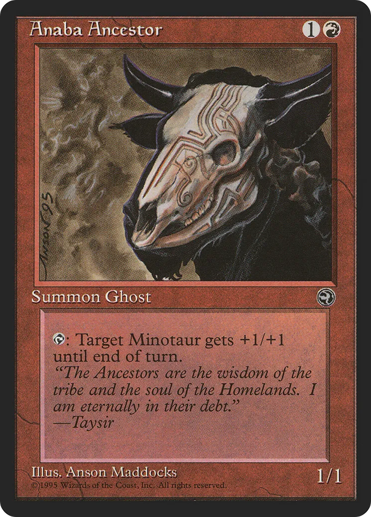 Anaba Ancestor — Homelands — Magic: The Gathering