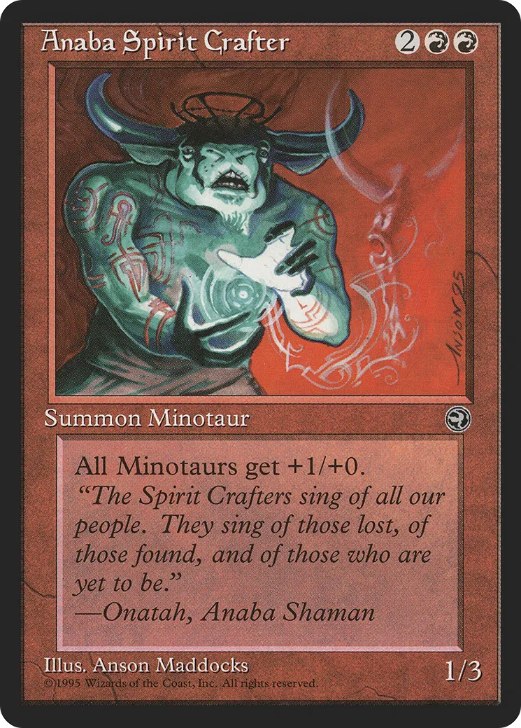 Anaba Spirit Crafter — Homelands — Magic: The Gathering
