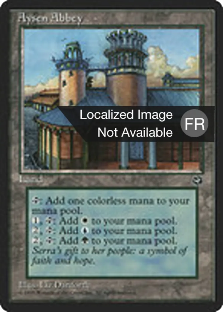 Abbaye d'Aysen — Homelands — Magic: The Gathering