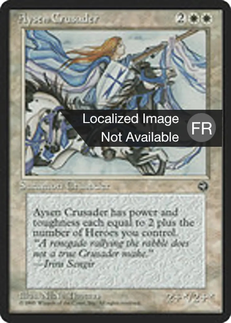 Croisé ayséniens — Homelands — Magic: The Gathering