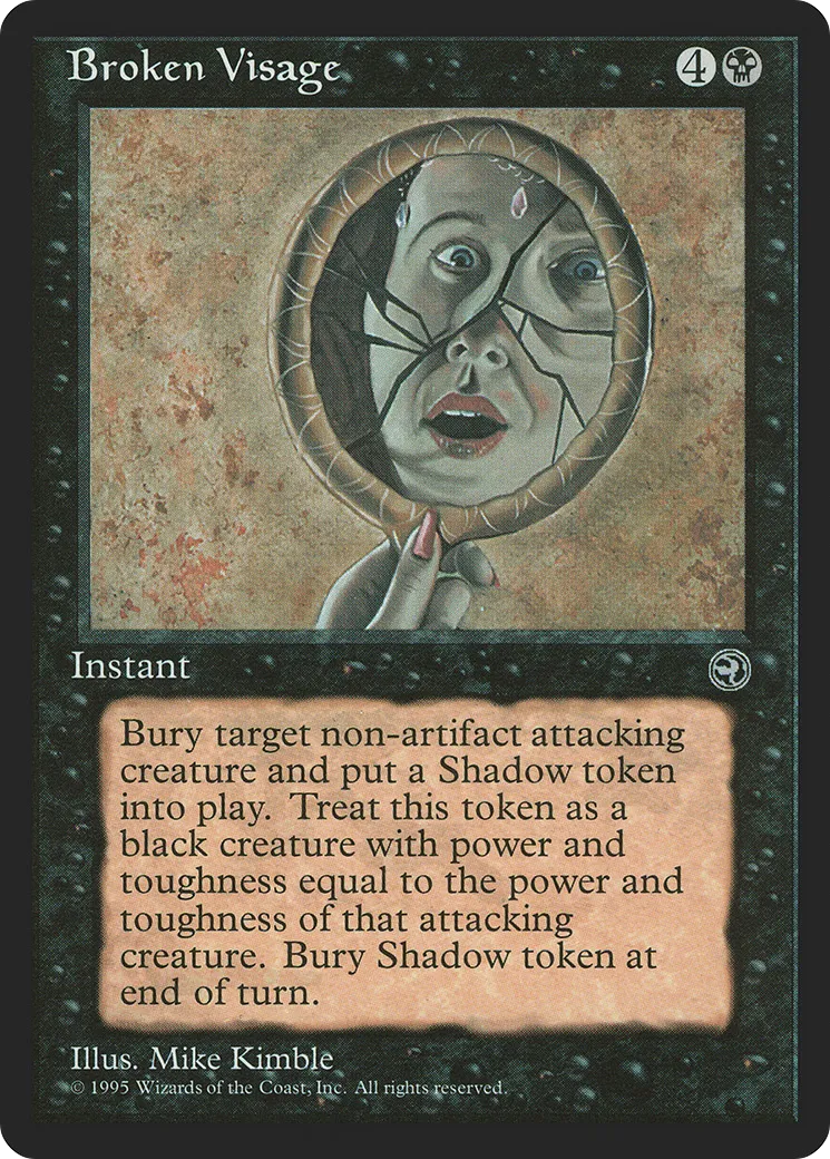 Broken Visage — Homelands — Magic: The Gathering
