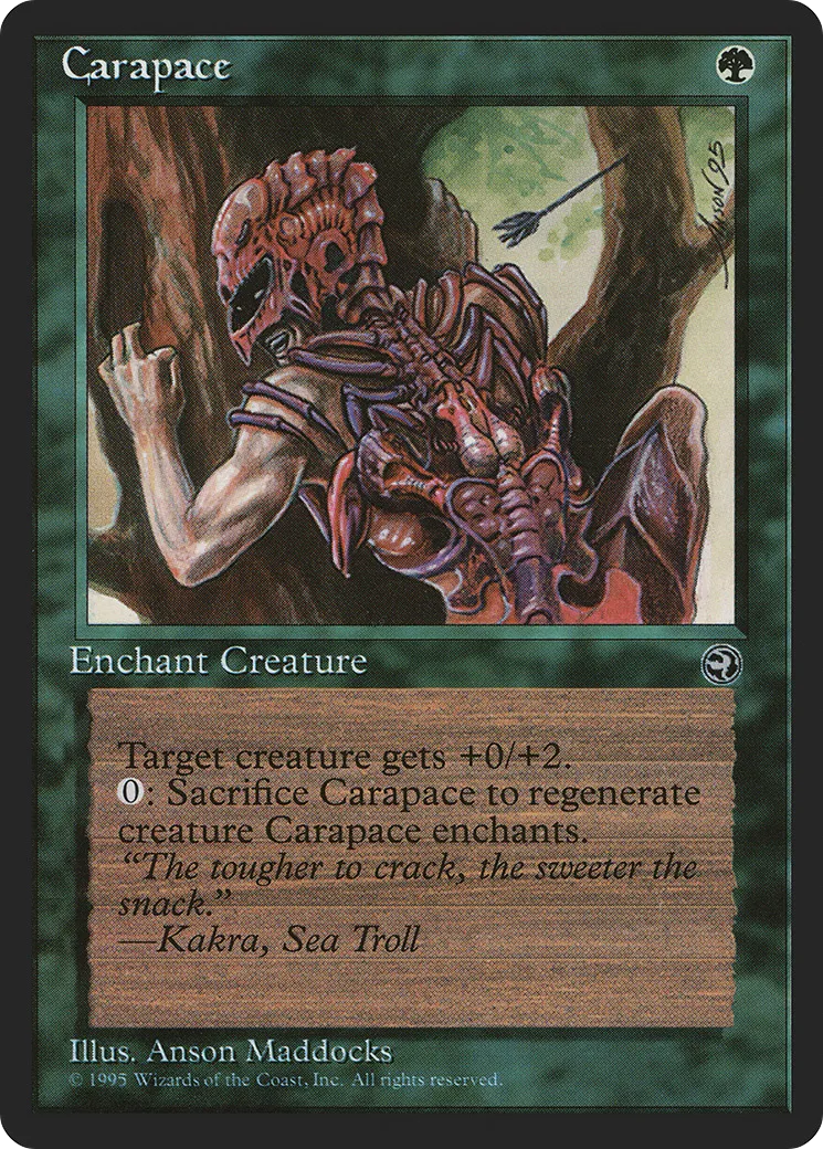 Carapace — Homelands — Magic: The Gathering