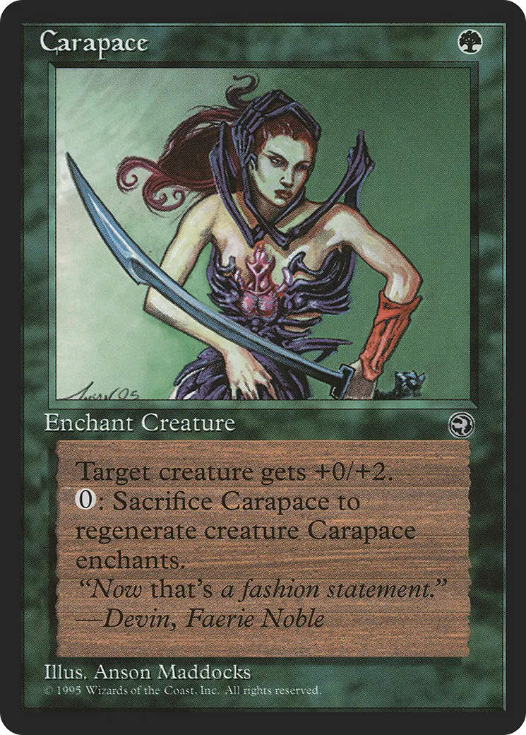 Carapace — Homelands — Magic: The Gathering