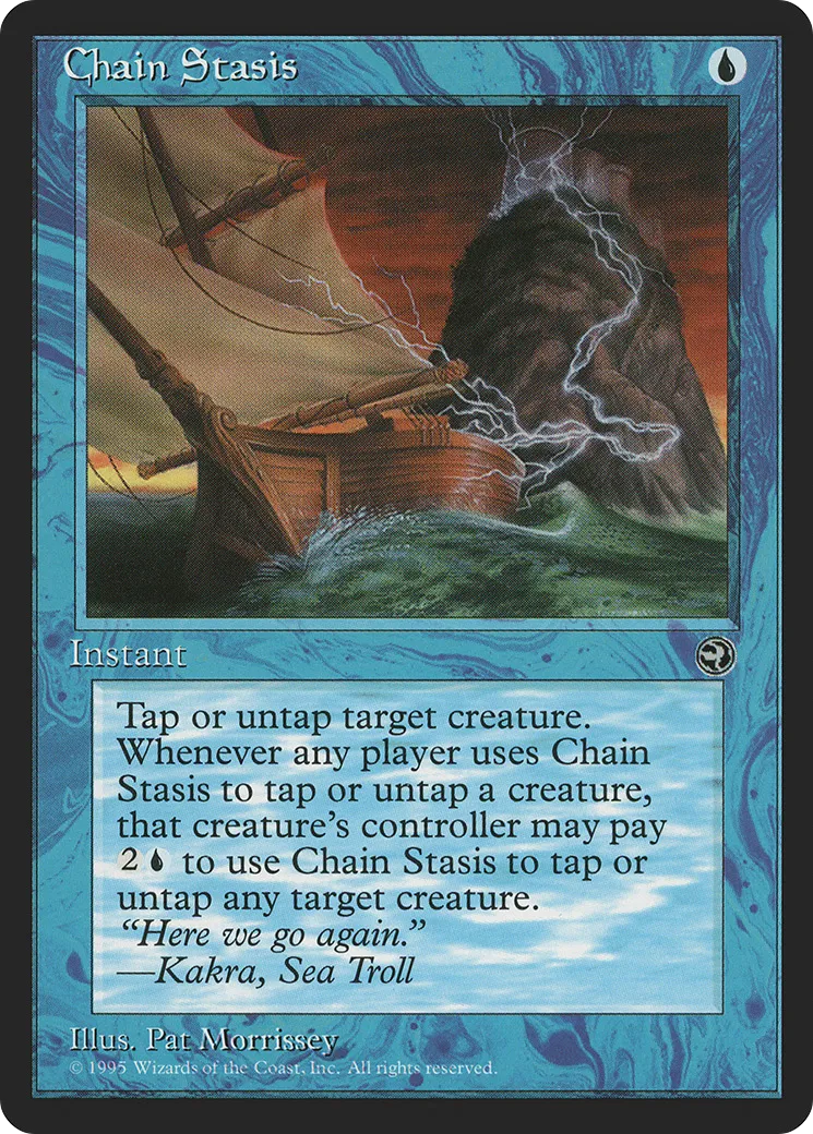 Stase en série — Homelands — Magic: The Gathering