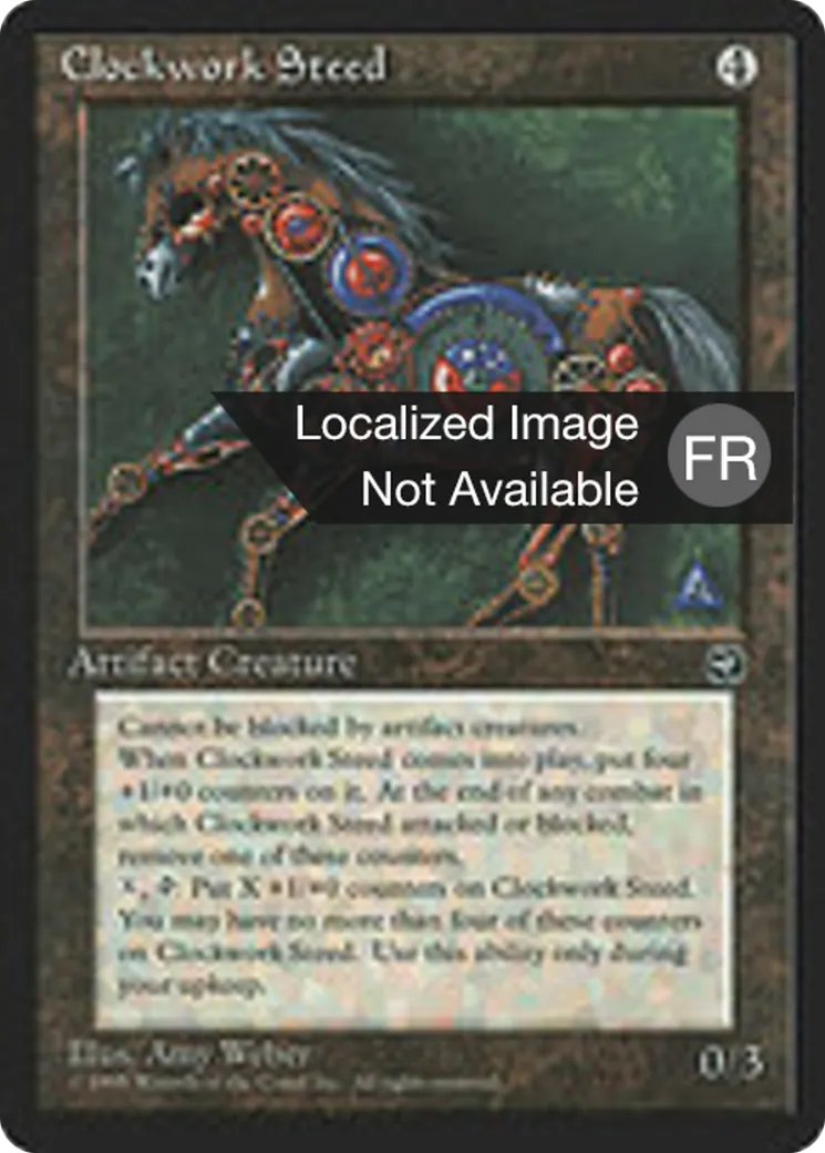 Destrier mécanique — Homelands — Magic: The Gathering