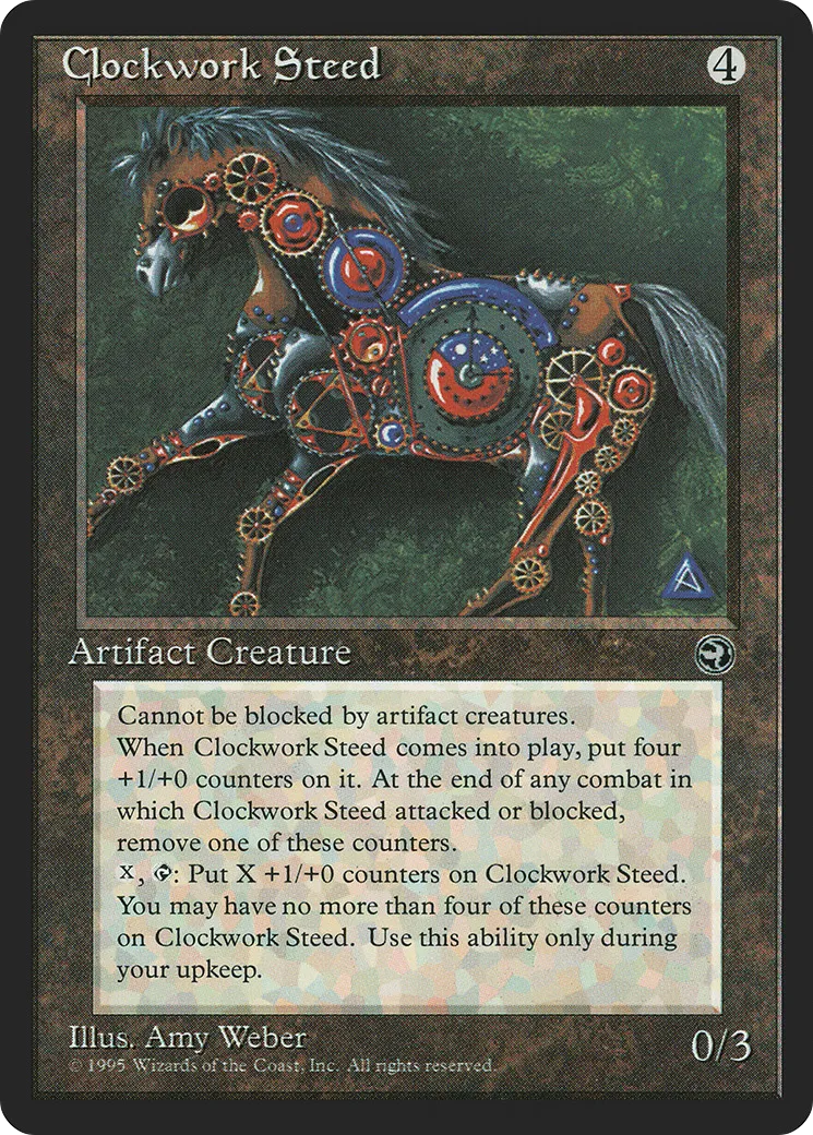 Clockwork Steed — Homelands — Magic: The Gathering