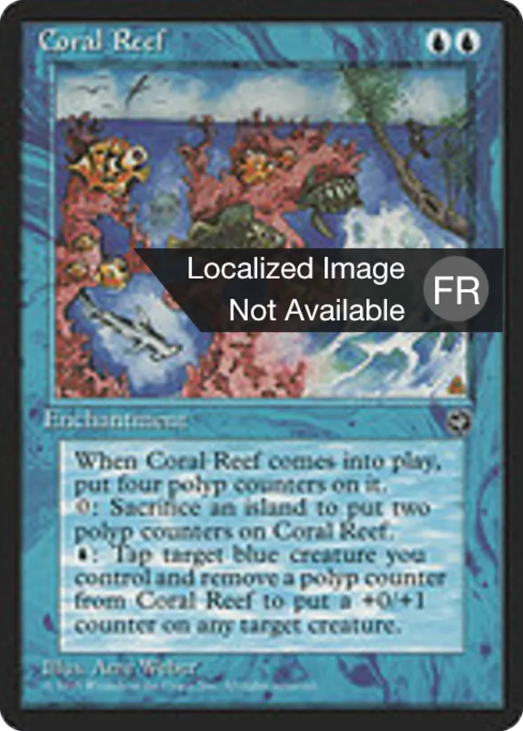 Récif corallien — Homelands — Magic: The Gathering