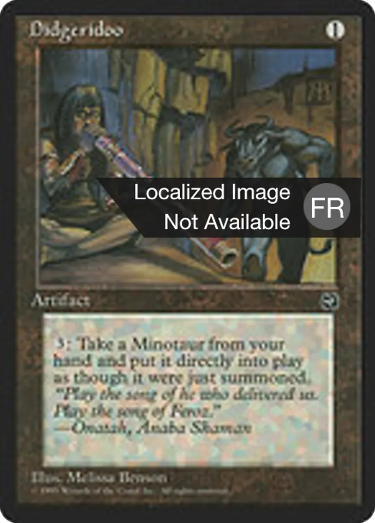 Didjeridou from Homelands - Magic: The Gathering