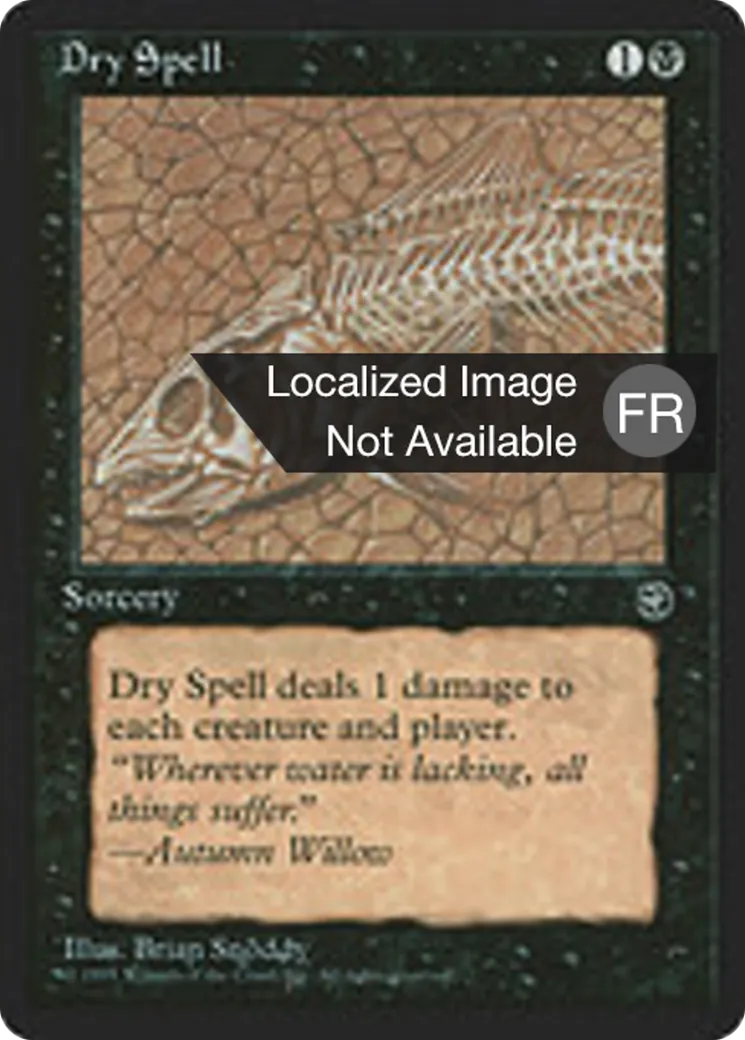 Sort de dessèchement — Homelands — Magic: The Gathering