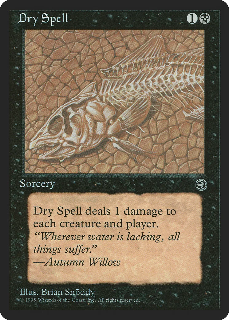 Sort de dessèchement — Homelands — Magic: The Gathering
