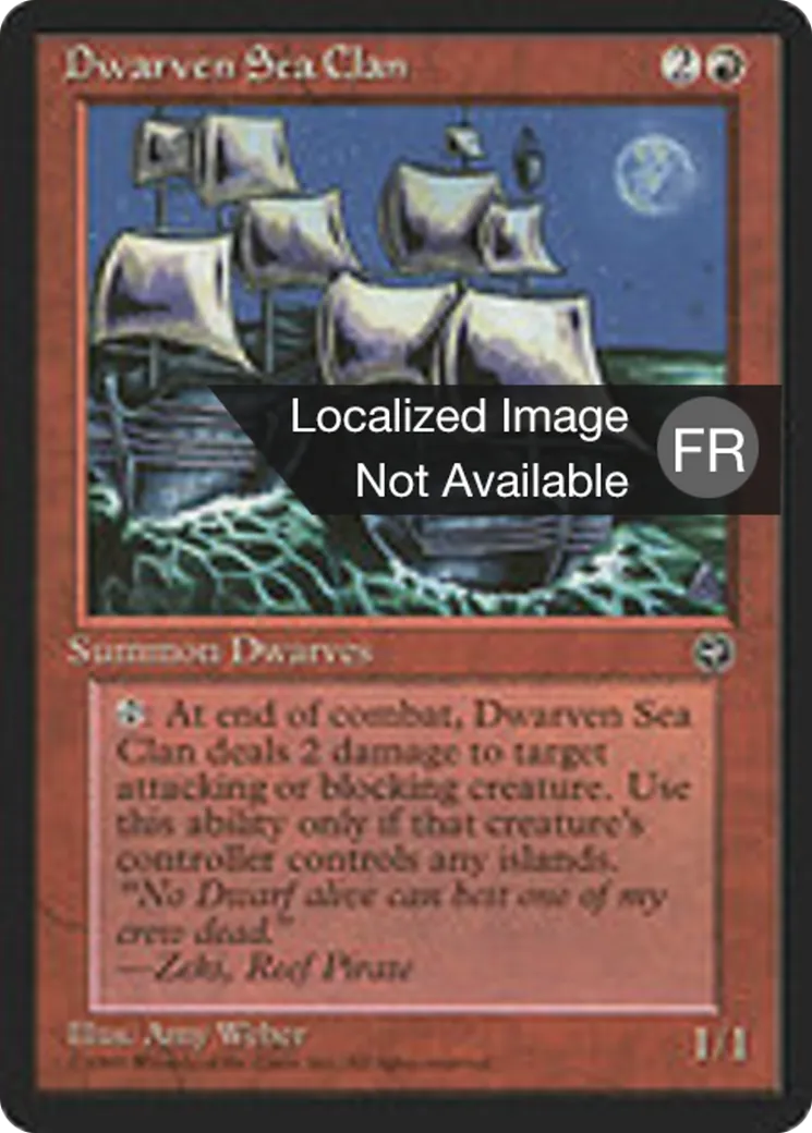 Clan des mariniers nains — Homelands — Magic: The Gathering