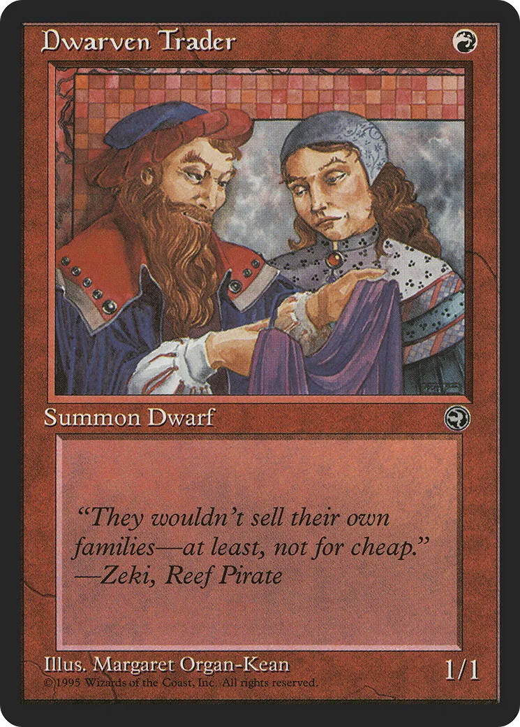 Dwarven Trader — Homelands — Magic: The Gathering