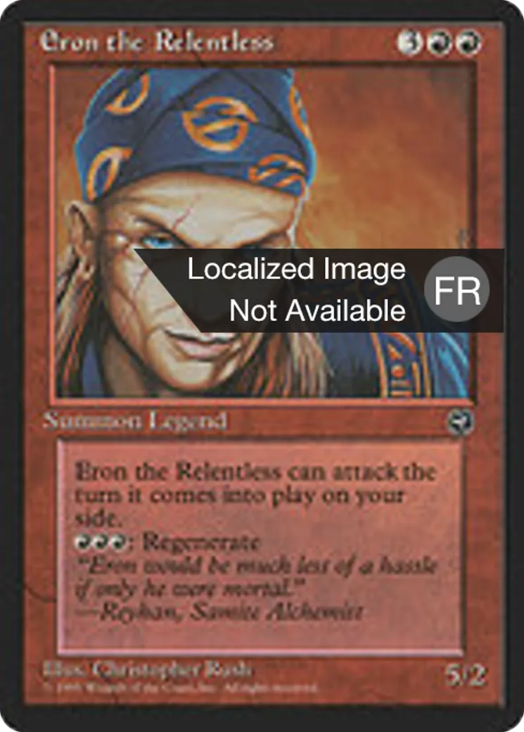 Ehron l'Implacable — Homelands — Magic: The Gathering