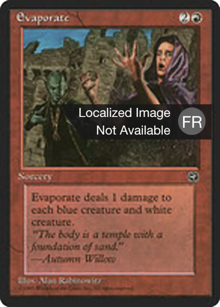 Evaporation — Homelands — Magic: The Gathering