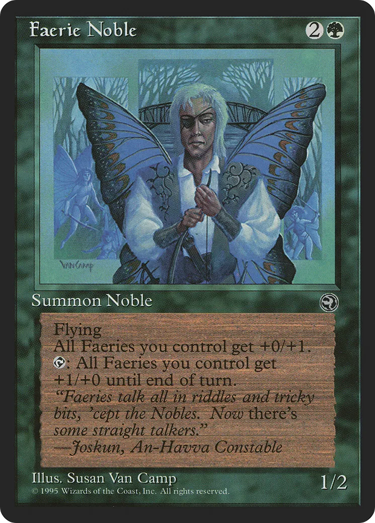 Faerie Noble — Homelands — Magic: The Gathering