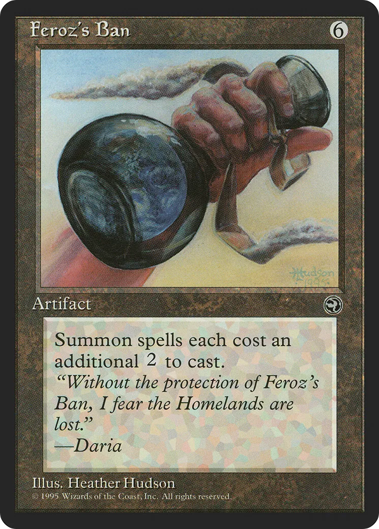 Feroz's Ban — Homelands — Magic: The Gathering