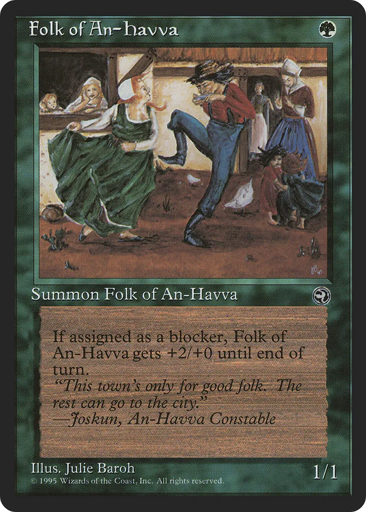 Folk of An-Havva from Homelands - Magic: The Gathering