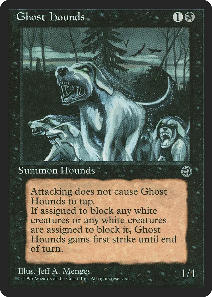 Ghost Hounds — Homelands — Magic: The Gathering