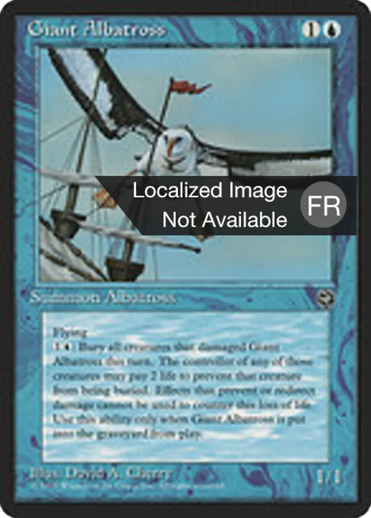 Albatros géant — Homelands — Magic: The Gathering
