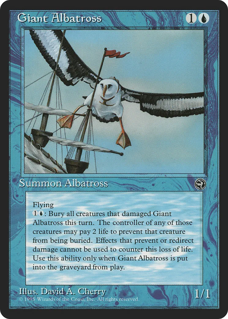 Albatros géant — Homelands — Magic: The Gathering