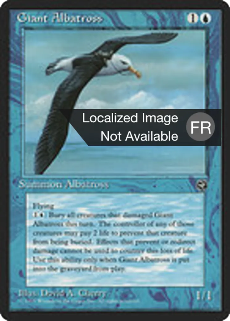 Albatros géant — Homelands — Magic: The Gathering