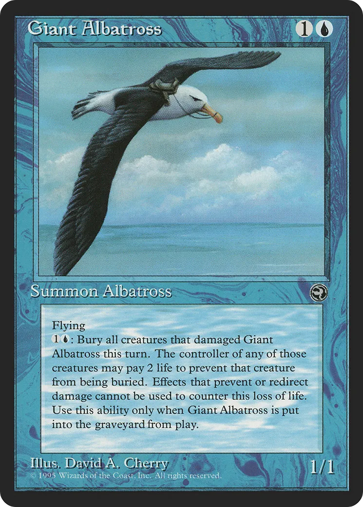 Albatros géant — Homelands — Magic: The Gathering