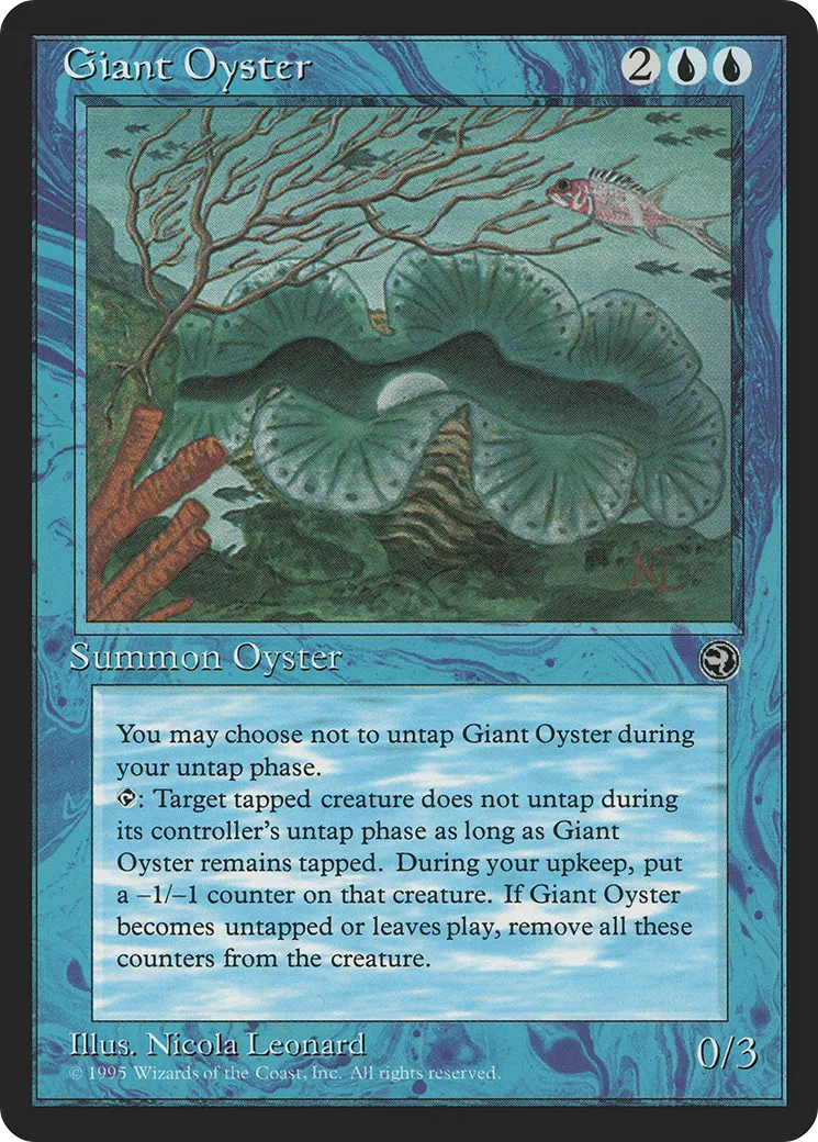 Huître géante — Homelands — Magic: The Gathering