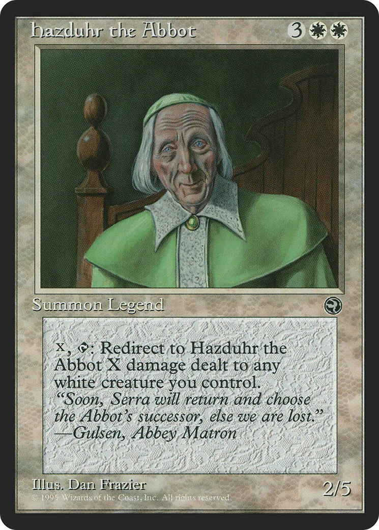 Abbé Hazduhr — Homelands — Magic: The Gathering