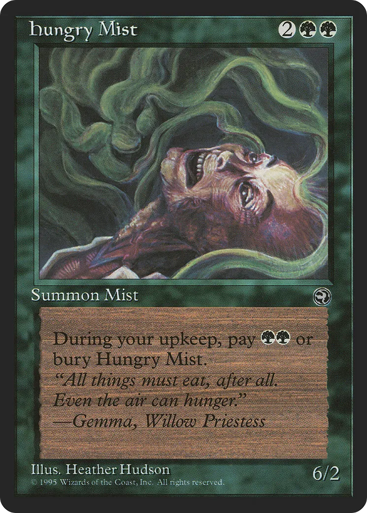 Hungry Mist — Homelands — Magic: The Gathering
